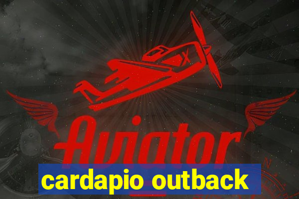 cardapio outback